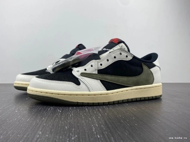 Chep Onekick Travis Olive DZ4137-106 Jordan Air OG x Jordan 1 Retro Scott Air Low 0812